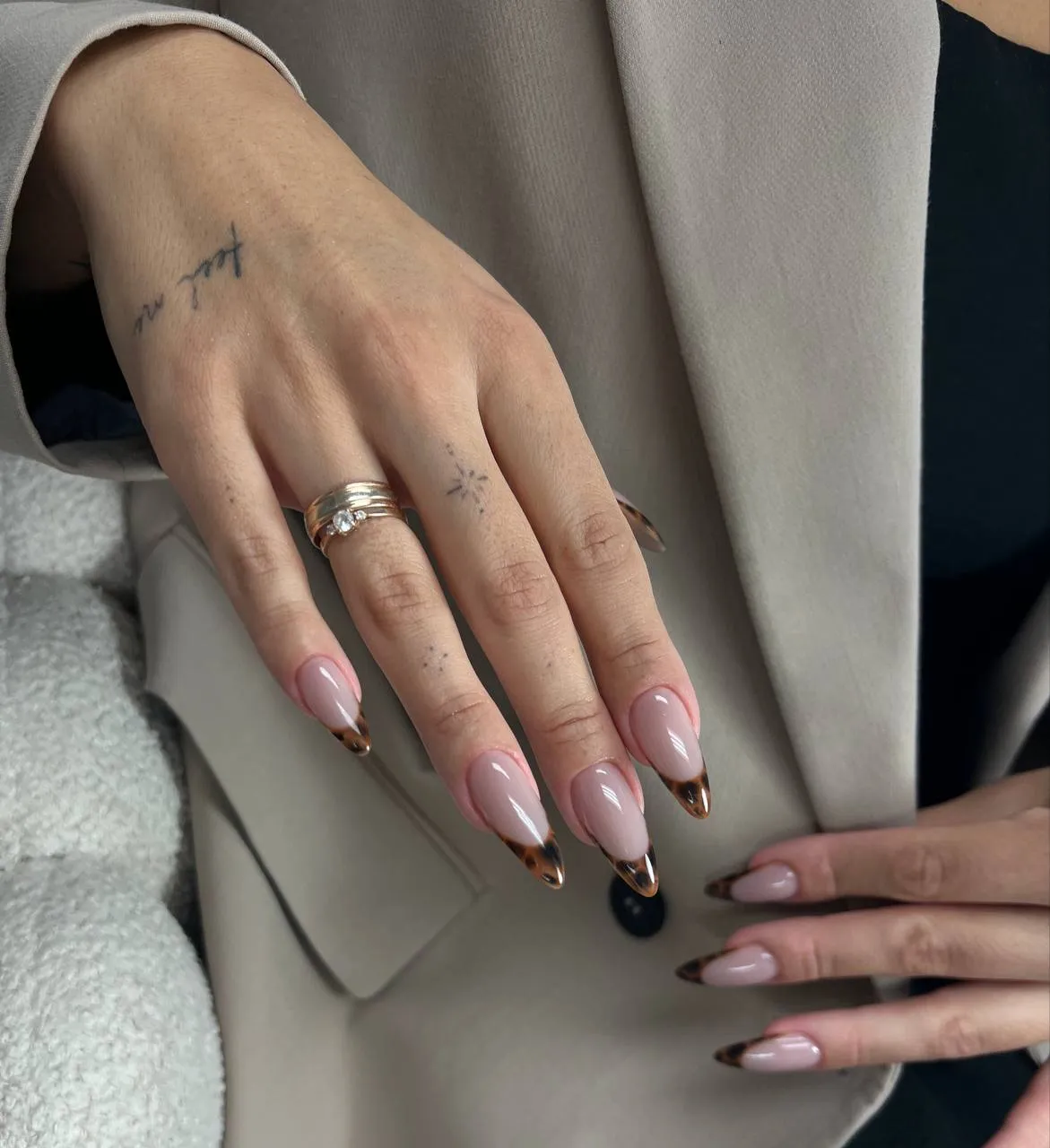 Professional nail extension services showcase